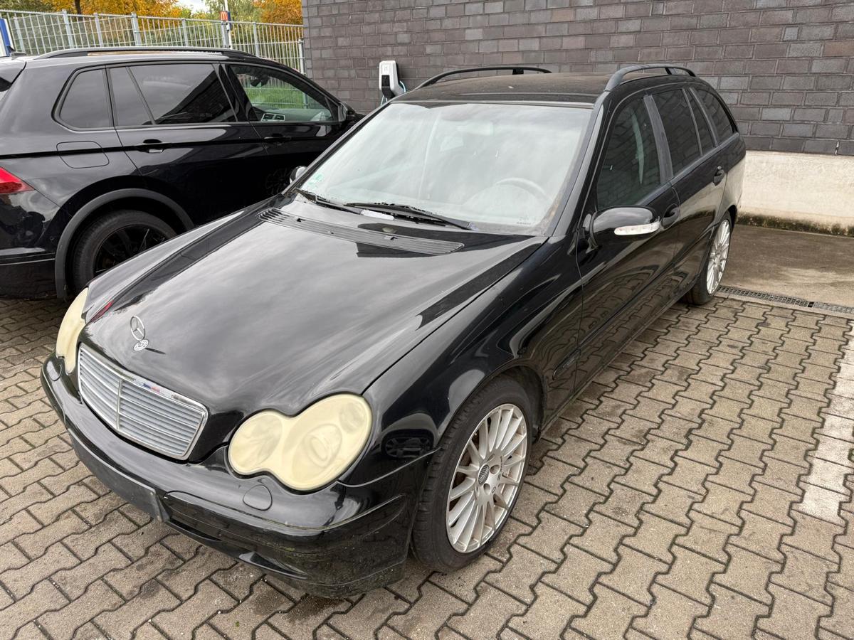 Mercedes C Klasse W203 original Tür hinten links 040 schwarz Rohbau Kombi BJ04